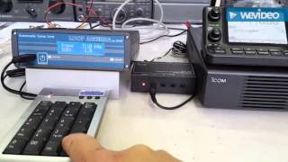 LOOP ANTENNA by I3VHF - ATU 2.0 autotuning test IC-7100