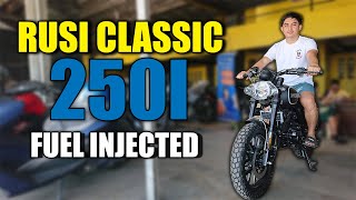 Rusi Classic 250i Review Rusi Cafe Racer Fuel Injected Review Philippines [4K] Saxonwheels Motovlog