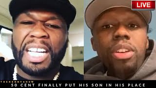 50 Cent G-CHECKED his Son Marquise "N**** YOU GROWN!"