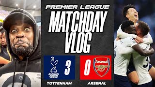 ABSOLUTE SCENES AS SPURS WIN THE NORTH LONDON DERBY!Tottenham 3-0 Arsenal MATCH DAY VLOG EXPRESSIONS