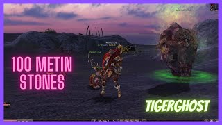 🔥100 METIN STONES NEPHRITE BAY🔥METIN 2 TIGERGHOST