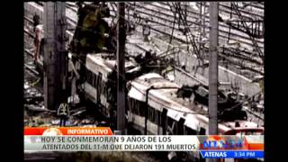 Conmemoran en España nueve años del atentado a cuatro trenes en Madrid