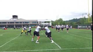 Steelers OTA, Handwork