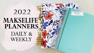 MÄKSĒLIFE 2022 PLANNERS | DAILY + WEEKLY + COMPANION & MORE