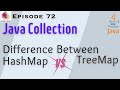 Difference Between HashMap and TreeMap | HashMap vs TreeMap | Collection Framework in java