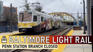 Riding the Baltimore Light Rail Link