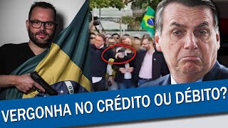 BOLSONARISTA PASSA VERGONHA AO TENTAR PEGAR MÃO DE BOLSONARO E AINDA DEFENDE O PRESIDENTE