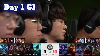 T1 vs SGB - Day 1 LoL MSI 2022 Group Stage | T1 vs Saigon Buffalo full game