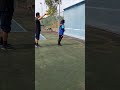 Sepak Takraw Wanita - Latihan firstball (Dinding)