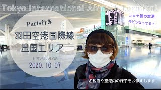 【2020 旅Vlog】羽田空港国際線出国エリア Haneda→Paris行き（コロナ禍にある現状）