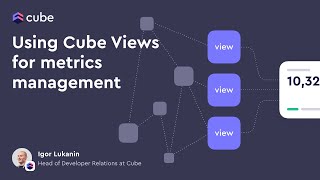 Using Cube Views for metrics management