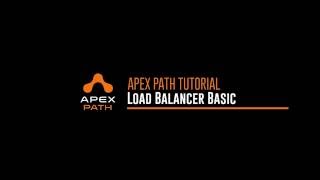 Unity Tutorial Apex Path, Load Balancer Basic