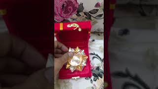 Brass diya with valvet box a complete return gift in budget price by SS DECORATION