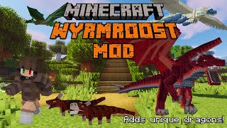 The Most UNIQUE Dragons! | Minecraft: Wyrmroost Mod