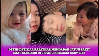 Detik-Detik AA Rafathar Mendadak Jatuh Sakit Saat Berlibur Di Jepang Bersama Baby Lily