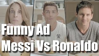 Funny Commercial Messi vs Ronaldo advertisement (Rguilan)