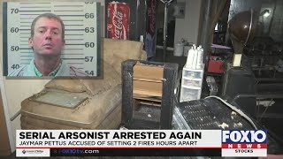 Mobile man charged with arson after fires at two businesses