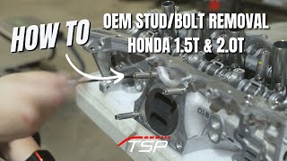 Removing \u0026 Replacing Your OEM Studs or Bolts | Honda 1.5T \u0026 2.0T