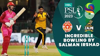 Incredible Bowling By Salman Irshad | Islamabad vs Peshawar | Match 32 | HBL PSL 8 | MI2T