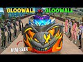 Bunny Gloowall VS Gloowall On Factory Roof | Girls Vs Boys | Gloowall Skin Challenge