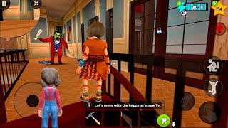 Scary stranger 3D,scary teacher Stone Age,nick and tani,clashofscary