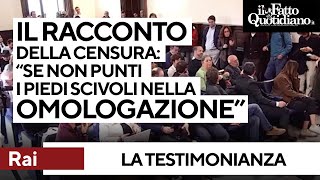 Rai, la giornalista del Tg2 racconta la censura: \