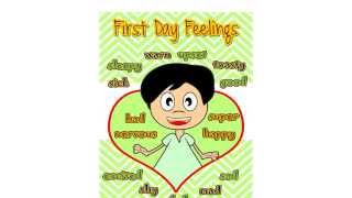 First Day Feelings - Adjectives Poster / Adjectives Anchor Chart [FREE DOWNLOAD]