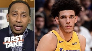Lonzo Ball is 'starting to scare me' - Stephen A. | First Take
