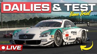 🔴 GT7 | More Dailies New Time Trial & Wheel Testing | Live 🔴