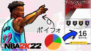 おそらく史上初！ディフェンスバッジ16個取れる『”2way”ポイントフォワード』ビルドを紹介する【NBA2K22】