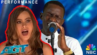 Simon Cowell Moved To Tears By ' NO LONGER SLAVES ' America's Got Talent. | AUDI