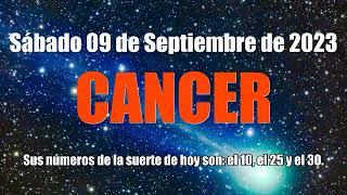 HOROSCOPO CANCER HOY - ESTO TE INTERESA ❤️ AMOR ❤️✅ 09 Septiembre 2023 #horoscopo #cancer #tarot