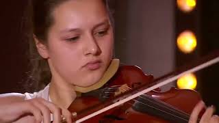 アンゲリーナ・ロプコ　12歳、ヴィエニャフスキー作曲スケルツオ・タランテラ　Wieniawski, Scherzo tarantelle Angelina Lobko