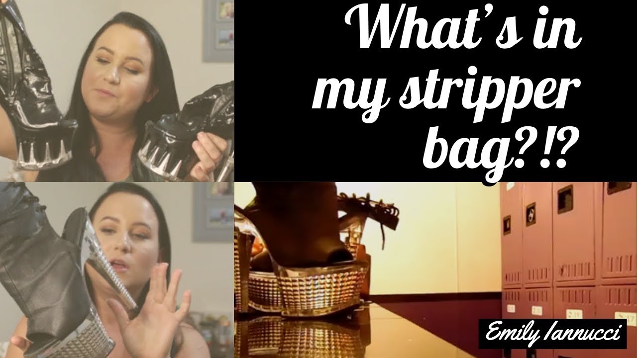 WHAT'S IN MY STRIPPER BAG?!? - YouTube