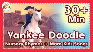 Yankee Doodle + More Kids Songs | 30+ Minute Compilation