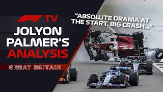 Taking a Look at the First Lap | Jolyon Palmer's F1 TV Analysis | 2022 British Grand Prix