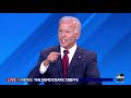 democratic candidates debate addressing immigration and equality l abc news