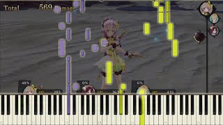 【リディー\u0026スールのアトリエ】向日葵 ～その2～(piano)