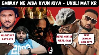 MC STAN VS BADSHAH VS EMIWAY BANTAI KING OF INDIAN HIP HOP DISS | YO YO HONEY SINGH | REACTION BY RG