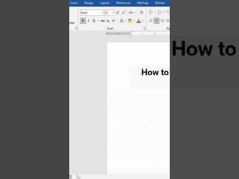 How to show Word Count in Microsoft Word #wordcount #wordcounttool #teachingjunction #word #shorts