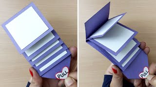DIY - Water Fall Card For Multiple Messages | How To Make WaterFall Card | Birthday card idea
