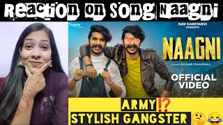 Reaction On Song Naagni by Gulzaar Chhaniwala #Naagni #reactionvideo #trending #haryanvisong