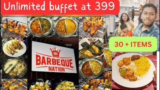 Barbeque Nation এর unlimited buffet মাত্র 399 টাকায় #unlimited buffet #barbequ Nation Siliguri #food