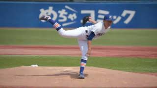 2022/04/13 駒澤大・福山優希投手