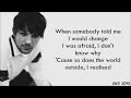 Louis Tomlinson - Bigger Than Me (lyrics)