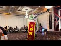 qing wei usa traditional routine dragon lion sports alliance of america inauguration