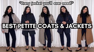 10 BEST PETITE Coats \u0026 Jackets For FALL, WINTER, \u0026 SPRING! Best Petite Clothes