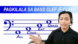 Pagkilala sa Bass Clef / F-Clef