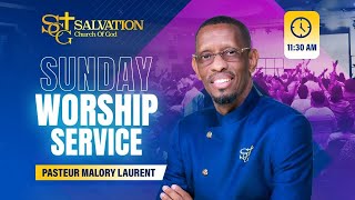 11:30 AM Worship Service | Salvation Church of God | 12/17/2023 | Pasteur Malory Laurent