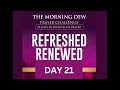 THE MORNING DEW- 30 Days Prayer Challenge with Dr. Ines Furume